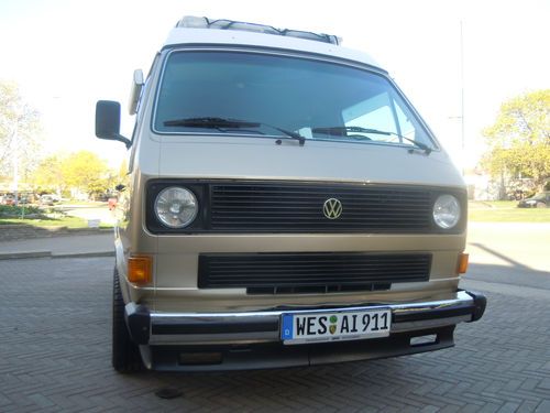 Vw vanagon t3 westfalia with porsche motor,