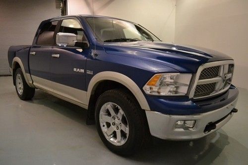 Dodge ram 1500 laramie 4x4 sunroof dvd power heated leather keyless 1 owner