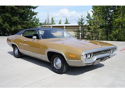 1972 plymouth satellite seabring plus  73k original a super clean mopar!