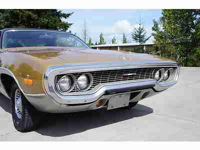 1972 PLYMOUTH SATELLITE SEABRING PLUS 73k original A SUPER CLEAN MOPAR!, US $9,950.00, image 4