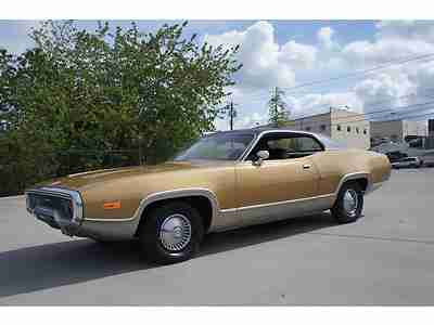 1972 PLYMOUTH SATELLITE SEABRING PLUS 73k original A SUPER CLEAN MOPAR!, US $9,950.00, image 5