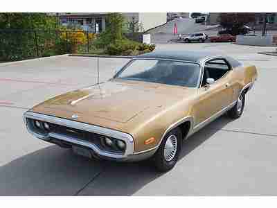 1972 PLYMOUTH SATELLITE SEABRING PLUS 73k original A SUPER CLEAN MOPAR!, US $9,950.00, image 7