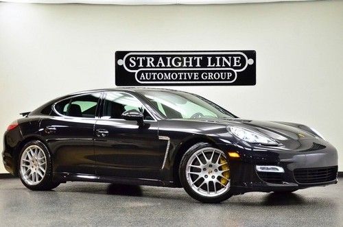 2010 porsche panamera turbo black ceramic brakes