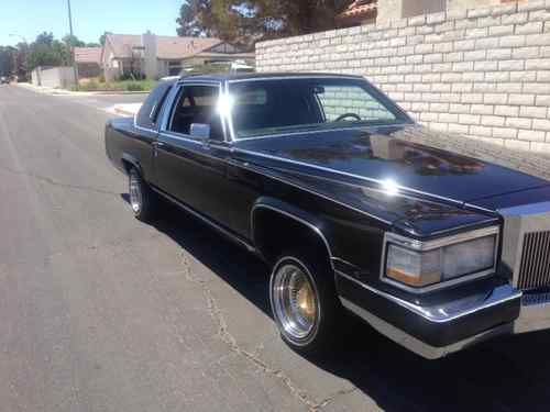 85 cadillac fleetwood brougham lowrider