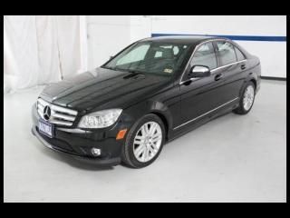 08 mercedes-benz c-class 3.0l sport sedan, leather, sunroof, we finance!