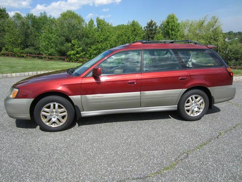 2002 subaru outback "limited" leather sunroof runs 100% ice cold ac