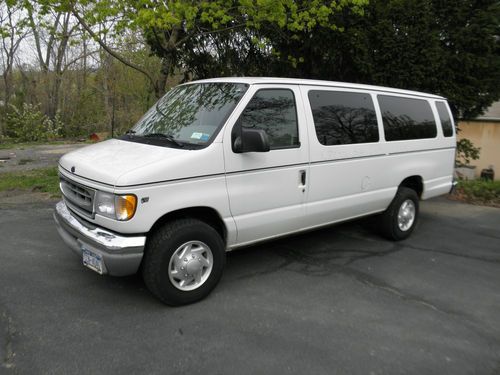 2001 ford e-350 econoline 15 passanger church van 6.8l 415cu. in. v10