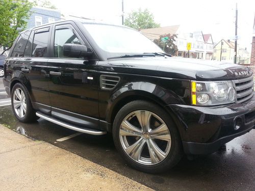 2009 low miles land rover range rover sport hse sport utility 4-door 4.4l