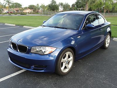 2008 bmw 128i coupe! manual! i6! 33k miles! warranty! no reserve!