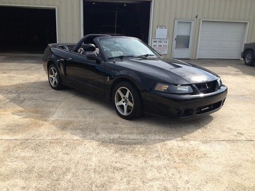 2003 ford mustang svt cobra convertible 6-speed manual