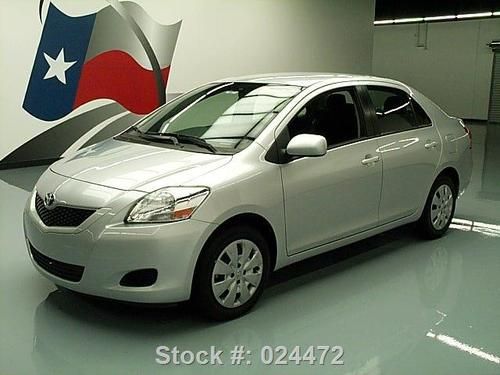 2012 toyota yaris sedan auto cd audio one owner 28k mi texas direct auto