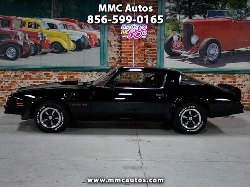 1976 pontiac trans am t/a 400 restored black firebird classic muscle car fast