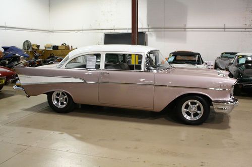 1957 chevrolet 210 2 door sedan for sale stock #1755 resto mod