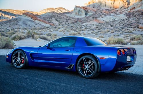 2002 electron blue corvette! 30k miles!