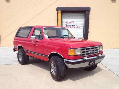 1987 ford bronco xlt 4x4