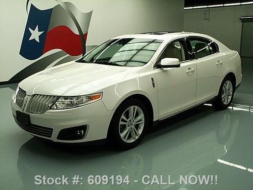 2010 lincoln mks climate seats pano sunroof xenons 58k texas direct auto