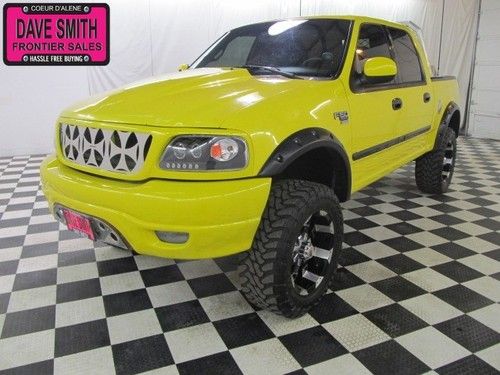2001 crew cab short box lifted chipped tint tow hitch headache board custom hood
