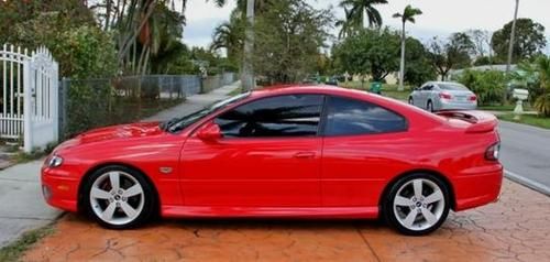 2006 pontiac gto base coupe 2-door 6.0l