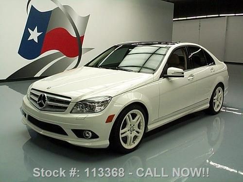 2010 mercedes-benz c350 sport p2 pano sunroof nav 37k texas direct auto