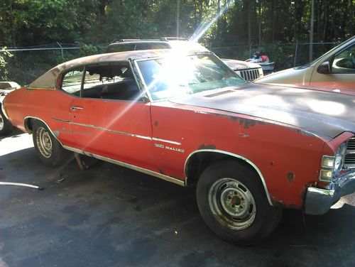 1971 chevrolet chevelle malibu hardtop 2-door 5.7l