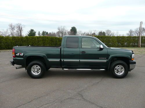 8.1l vortec big block - leather - extended cab - 8' western plow - 3/4 ton hd