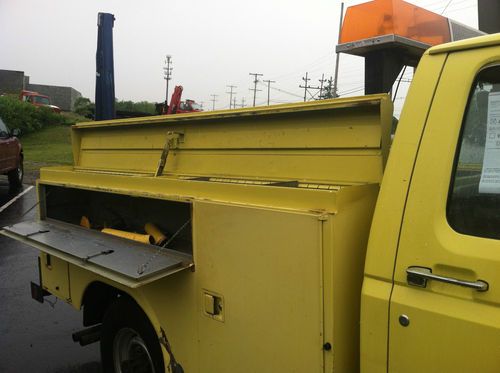 1988 FORD F250 UTILITY TRUCK READING BODY 2WD 71K, image 6