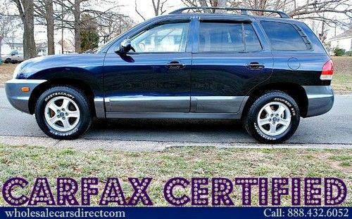 Hyundai santa fe 4x4 power windows nice wheels rims we finance all types credit