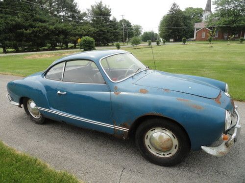 1964 Karmann Ghia Coupe 37657 Miles All Original, image 4