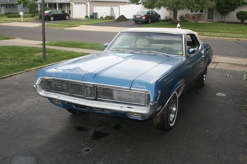 1969 mercury cougar xr7 convertible 351w 4v project car fmx automatic