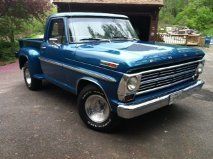 Ford f100 truck 429 big block c6 auto 1968 restored hot rod truck