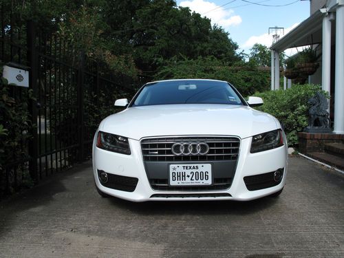 Audi a5 premium plus cpo low miles white nav camera led 2.0t awd