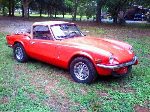 1976 triumph spitfire base convertible 2-door 1.5l