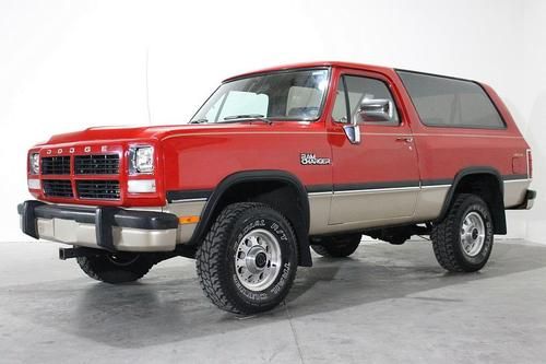 1993 dodge ramcharger canyon sport 4x4 - no reserve