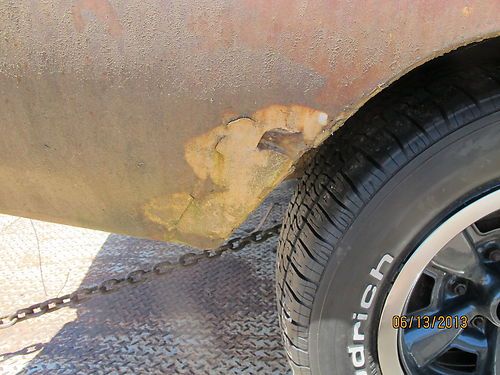 1972 chevelle ss 454 4 speed project VERY RARE, image 10