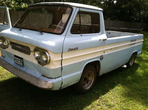 1961 chevrolet corvair 95 ramp truck runs, drives and is currently registered