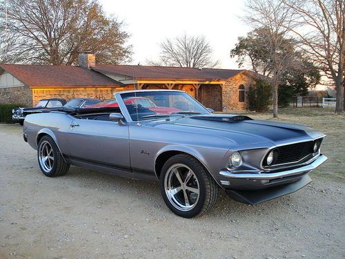 1969 mustang convertible v8 351c disc brakes great condition no reserve!!!!