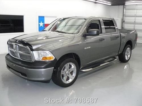 2009 dodge ram crew cab 6-pass side steps 20's only 72k texas direct auto