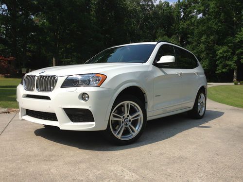 2011 bmw x3 xdrive35i m package 3.0l turbocharged