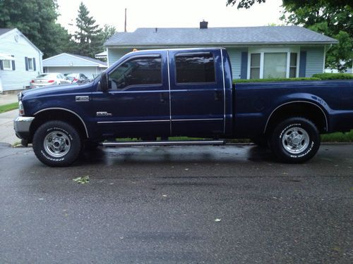 2001 ford f250 4x4 lariat 7.3l powerstroke deisel crew cab