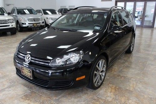 2011 vw jetta~wagon~tdi~diesel~htd lea~ pano roof~prem~only 38k miles