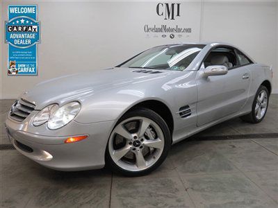 2004 sl600 v12 bi-turbo 493 h.p. 49k miles carfax call we finance!! $28,695 wow!