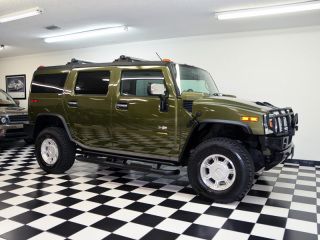 2003 hummer h2 luxury pkg 1 owner only 27k orig mi clean carfax rare color