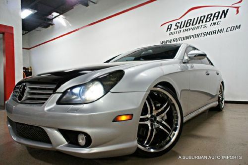 2006 mercedes benz cls500 amg sport pkg keyless go upgrades 20" custom wheels