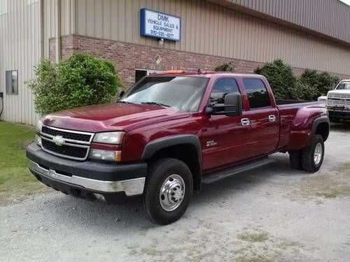 2006 chevrolet silverado 3500 lt crew cab dually 4x4 - 6.6l duramax diesel