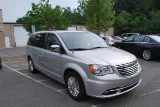 2012 town &amp; country limited 6k miles light water damage salvage title no reserve