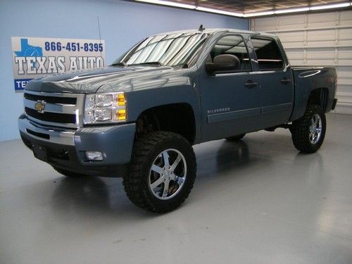 We finance!! 2011 chevrolet silverado 1500 lt z-71 4x4 flex fuel auto lift 1 own