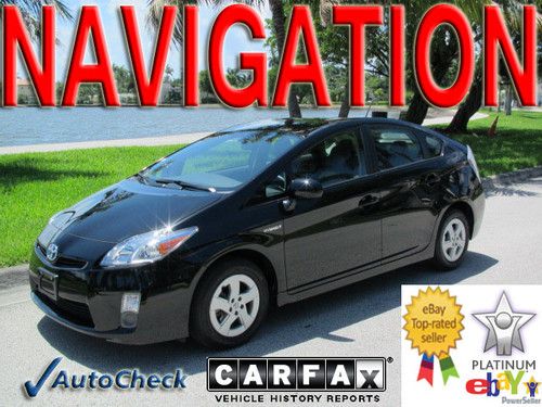 2010 10 toyota prius iv hybrid hatchback * navigation * leather * jbl * heat sts