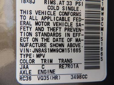 SUV 3.5L CD 11 Speakers MP3 decoder Radio data system Air Conditioning Spoiler, image 25