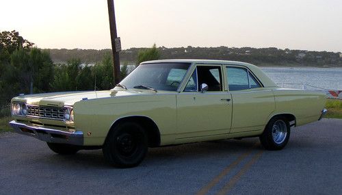 1968 plymouth satellite/roadrunner creation