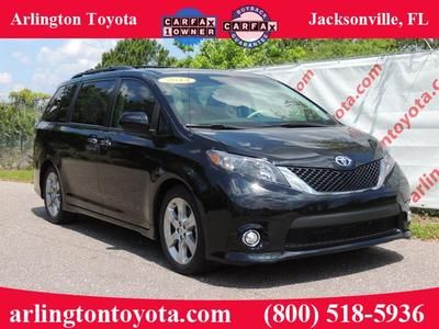 2013 toyota sienna se sunroof dvd navigation certified 3.5l we finance